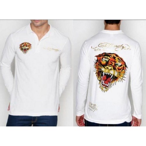 Men's Ed Hardy Long T Shirts Unbeatable Offers