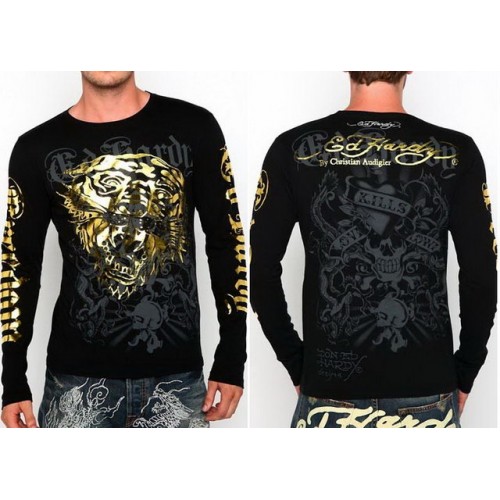 Men's Ed Hardy Long T Shirts competitive price