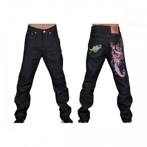 ED Hardy Men's Jeans website for sale high Quality Guarantee