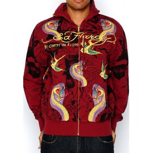 Men's ED Hardy Hoodies discount clearance authorized dealers