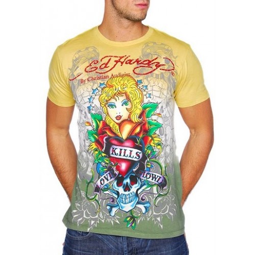 Mens Ed Hardy Short Sleeve T-shirt outlet Clearance Prices