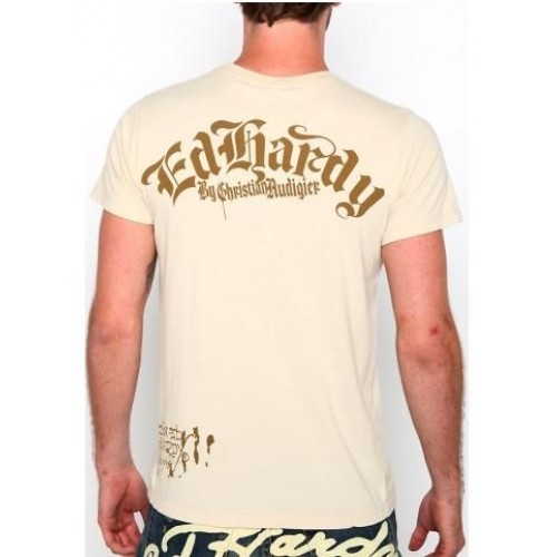 Mens Ed Hardy Short Sleeve T-shirt on sale discount clothing