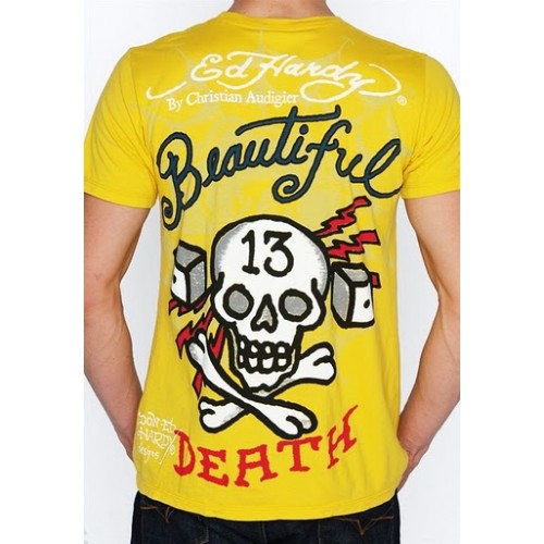 Mens Ed Hardy Short Sleeve T-shirt on sale Authentic USA Online