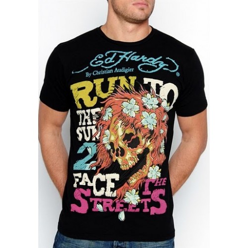 Mens Ed Hardy Short Sleeve T-shirt outlet cheapest online price