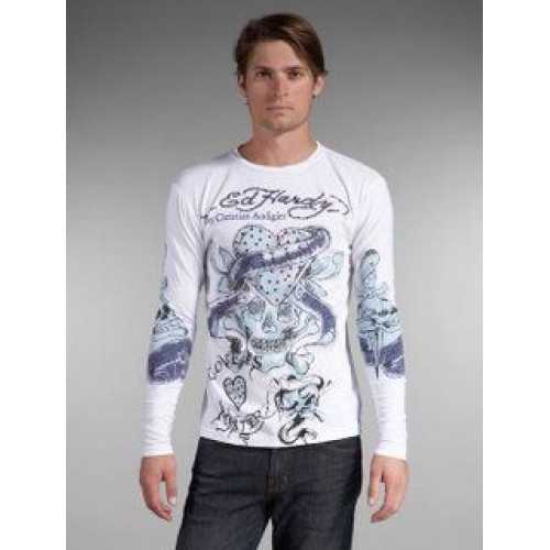 Mens Ed Hardy Long Sleeve Style discount outlet Clearance Sale