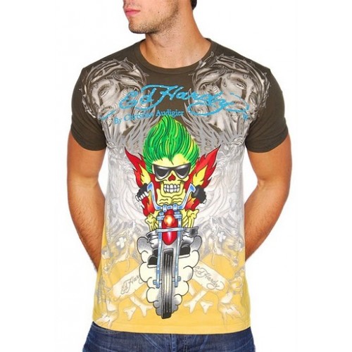 Mens Ed Hardy Short Sleeve T-shirt discount clothing Discount