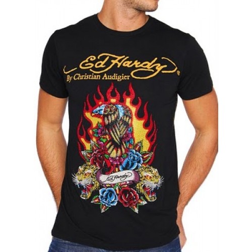 Mens Ed Hardy Short Sleeve T-shirt clearance discount best-loved