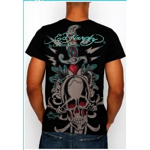 Mens Ed Hardy Short Sleeve T-shirt clothing discount lowest price