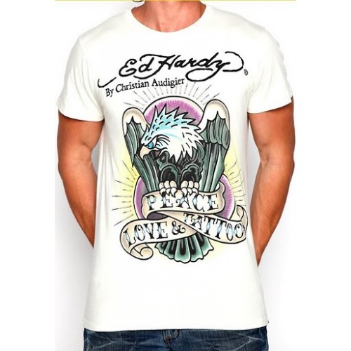 Mens Ed Hardy Short Sleeve T-shirt for sale worldwide shipping