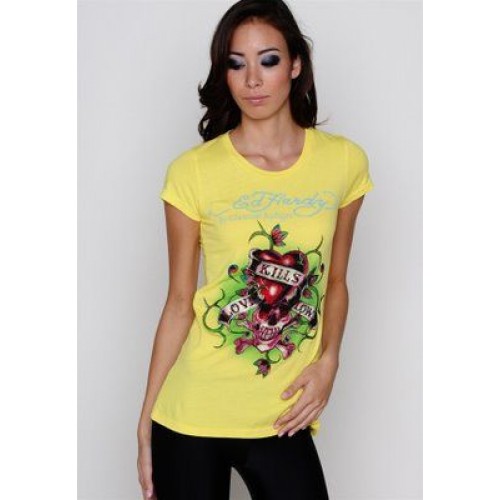 Women's Ed Hardy Short sleeves T-Shirts accessories