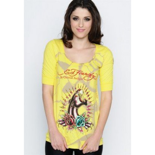 Women's Ed Hardy Short sleeves T-Shirts professional online store