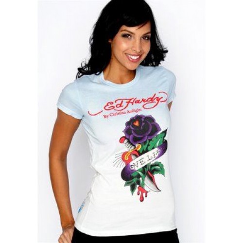 Women's Ed Hardy Short sleeves T-Shirts officially authorized